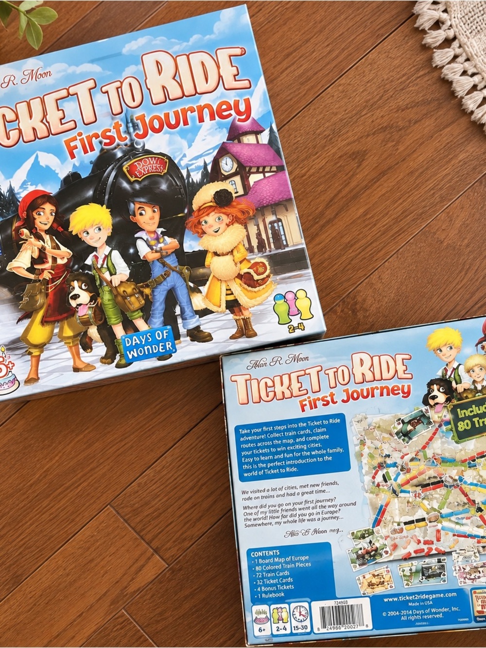 Ticket to Ride: First Journey Kids Board Game